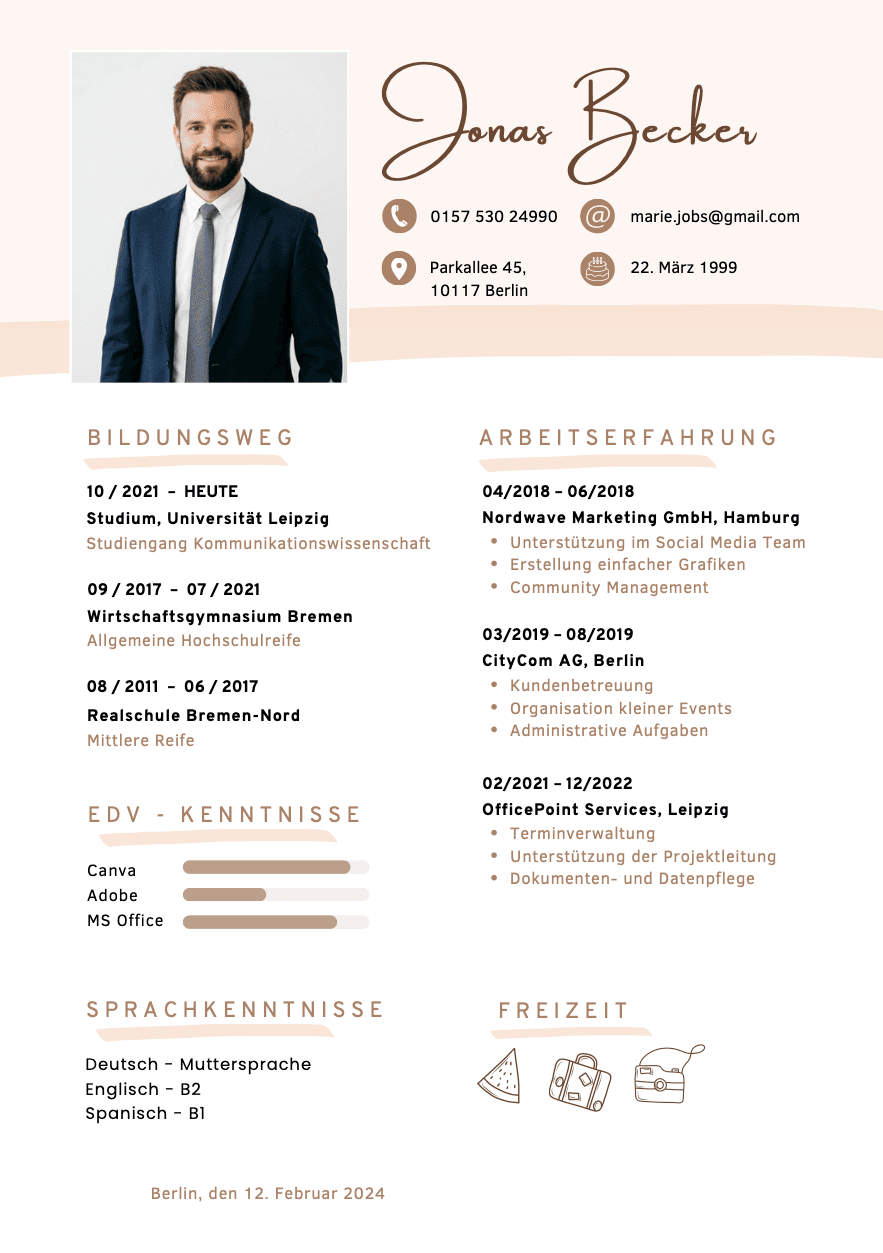 Resume before